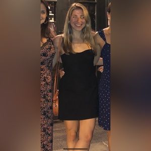 French Connection whisper light a line dress